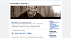 Desktop Screenshot of kennethk.dk